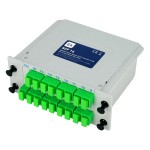 SCF 16 - Splitter fibra óptica modular (cassette) 1x16 conectorizado SC/APC