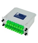 SCF 16 - Splitter fibra óptica modular (cassette) 1x16 conectorizado SC/APC